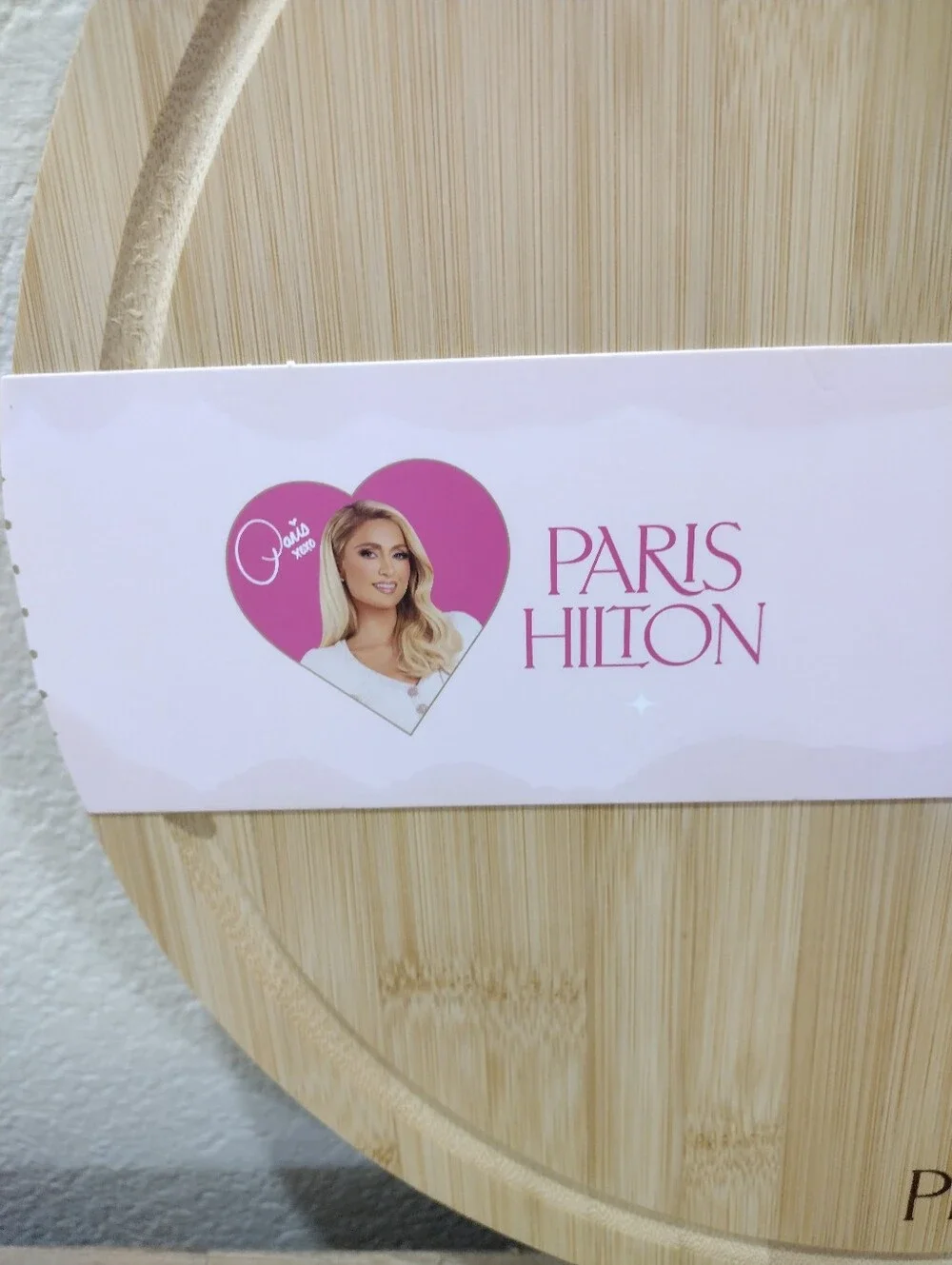 PARIS HILTON BAMBOO CUTTING BOARD 14